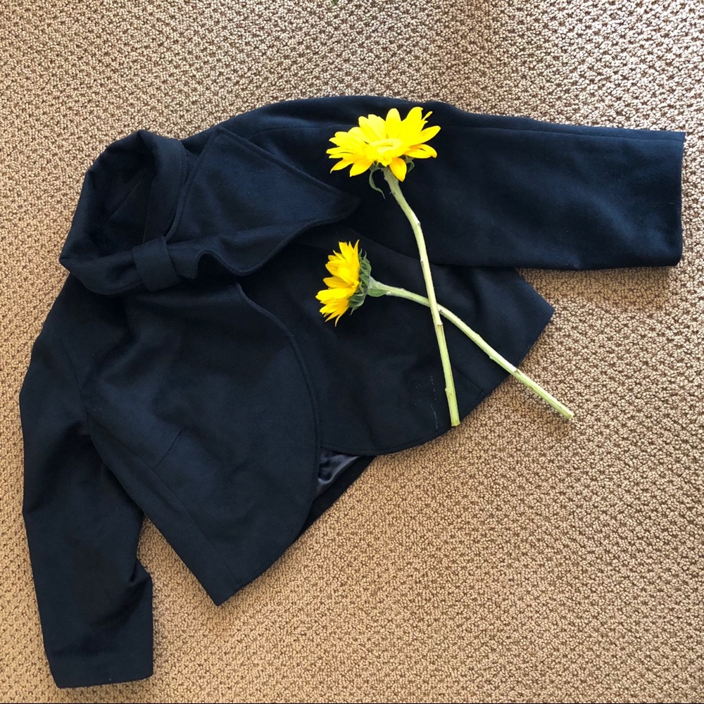 Formal Black Coat / Cape